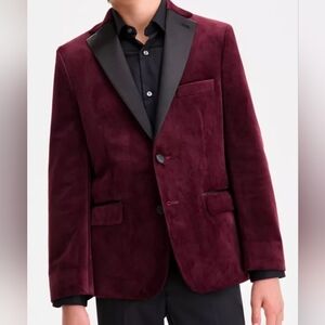 Michael Kors Boys Slim Fit Stretch Suit Jacket Blazer Sport Jacket 18r 18